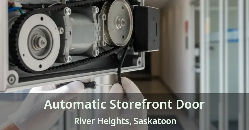 Automatic Storefront Door River Heights, Saskatoon - SK
