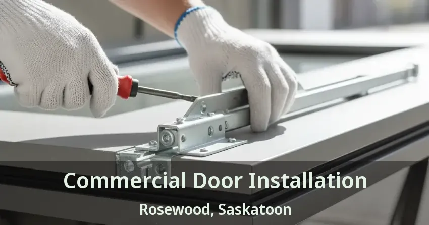 Commercial Door Installation Rosewood, Saskatoon - SK