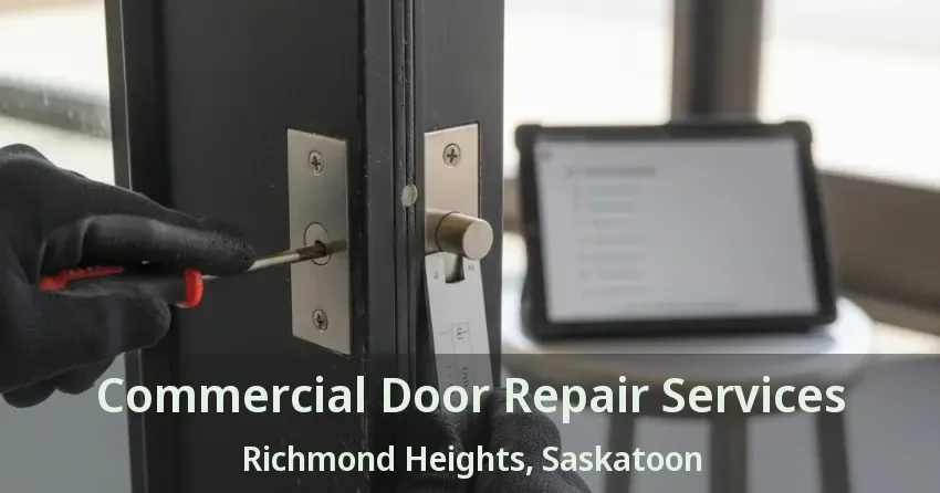 Commercial Door Repair Services Richmond Heights, Saskatoon - SK