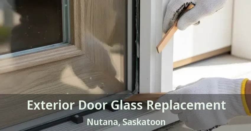 Exterior Door Glass Replacement Nutana, Saskatoon - SK