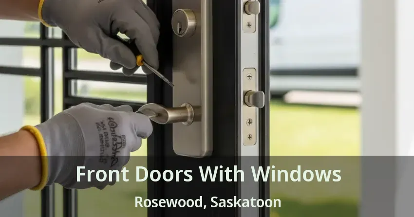 Front Doors With Windows Rosewood, Saskatoon - SK