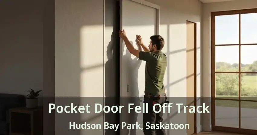 Pocket Door Fell Off Track Hudson Bay Park, Saskatoon - SK