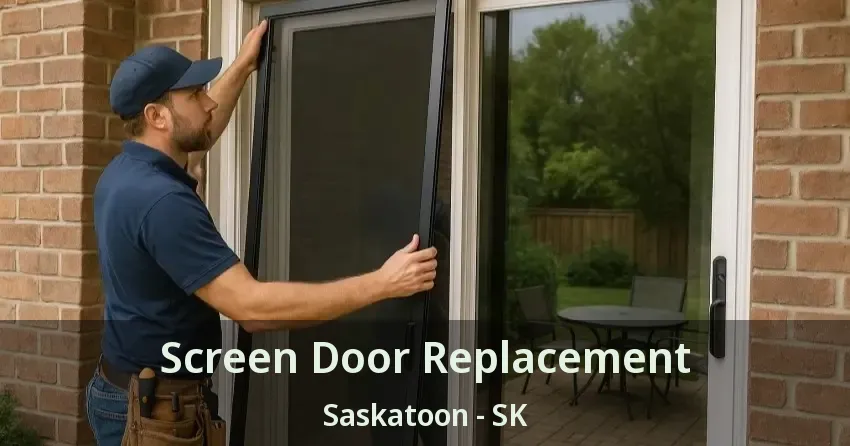 Screen Door Replacement Saskatoon - SK