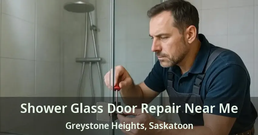 Shower Glass Door Repair Near Me Greystone Heights, Saskatoon - SK